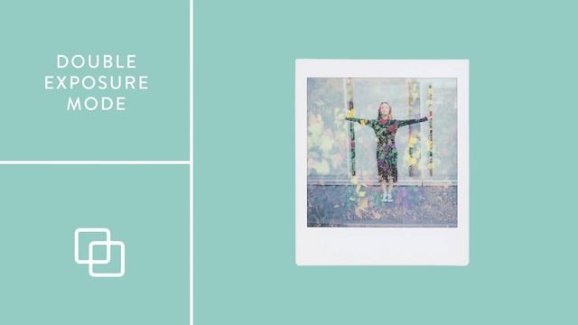 instax SQUARE SQ6 Instant Camera - Double Exposure Mode (10 sec.) смотреть онлайн