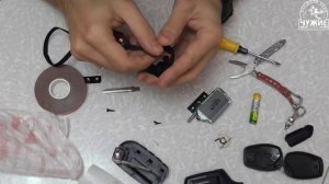 Выкидной ключ с сигнализацией StarLine на Renault Duster