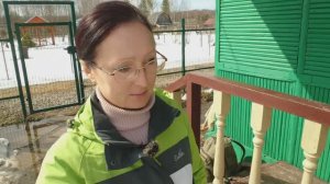 Видео привет с 6 соток в конце марта 2024 года.