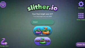 🔥!!!!slither.io!!!!1 часть занял 3 место в рейтинге 🔥