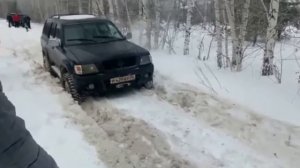 офроуд по снегу на внедорожниках