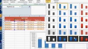 Przygotowanie wykresu w programie Microsoft Excel 2010