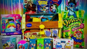 Сюрприз МИКС! Disney Never Land Pirates, Toy Mini Funny, Три Богатыря, Топ Скрепыши, Zazu Kids