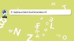 R : Applying as.Date to Excel format dates in R