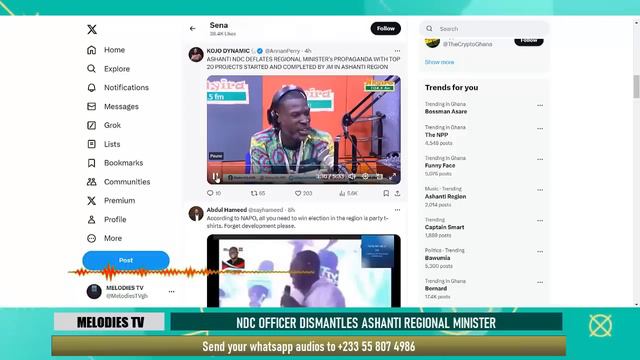 Who is this NDC officer?? see how he DEALT with the Ashanti regional minister смотреть онлайн