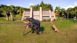 RAPTORS PACK HUNTING vs CARNIVORE DINOSAURS - JURASSIC WORLD EVOLUTION 2