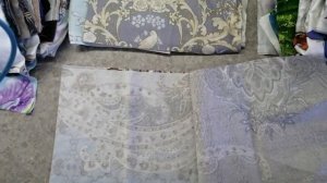 Весовой ЛОСКУТ. Любимый Василёк.8кг #ткани#пэчворк#шитьё