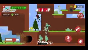 Stickman vs Angry Zombies!! Gameplay Chapter 1 Level 81-95 | BOSS