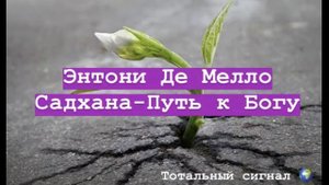 Садхана - Путь к Богу Энтони Де Мелло аудиокнига