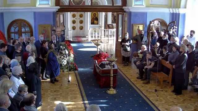 Прощание с Аркадием Липовичем Шмиловичем