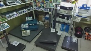 Весы электронные напольные