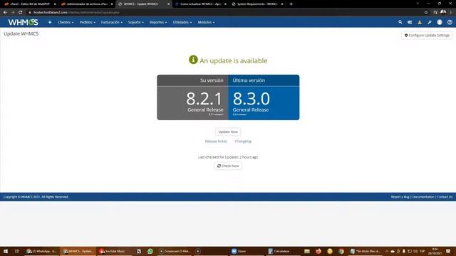 WHMCS ¿Cómo actualizarlo sin morir en el Intento? смотреть онлайн