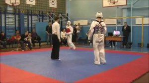 Taekwondo WTF. V Открытое Первенство района Кузьминки. 29.03.2015. Ваславский-Климов.