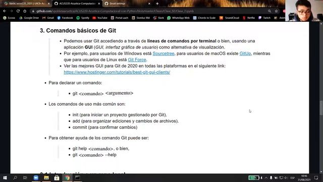 Clase 02 - Controlador de versiones GIT - ACUS220 смотреть онлайн