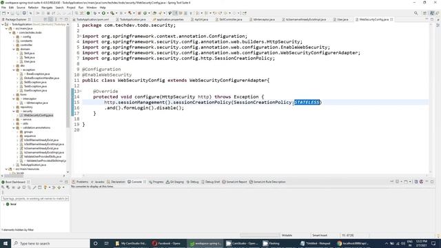 Advanced Spring Security: Implementing Custom Security Configuration with Disabled Form Login