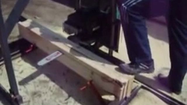 Работа бензопилорамы смотреть онлайн