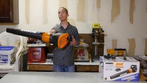 Worx 20V Air Turbine Leaf Blower WG546 Review