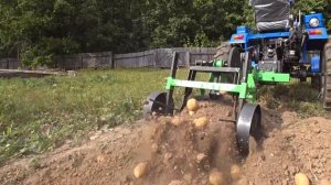 Картофелекопатель для минитрактора