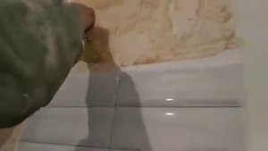Нанесение воска Хэндистайл на фактурную шпатлевку Хэндитекс