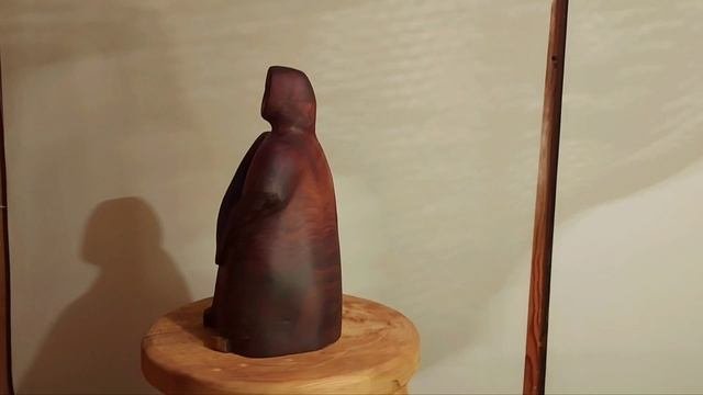 Боярыня Морозова.Wood.Art.#wood #резьбаподереву #скульптура #арт