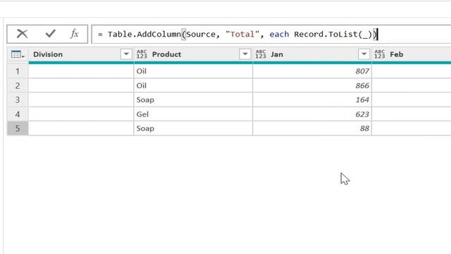 Add Dynamic Total By Row Custom Column in Power Query смотреть онлайн