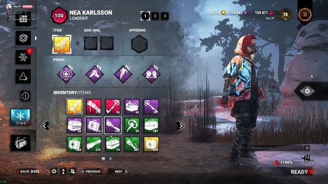 DbD: Отправляю Нею на 100-ый престиж =) смотреть онлайн