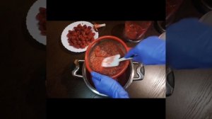 Приготовление малинового пюре для пастилы. Как отделить малину от семян.