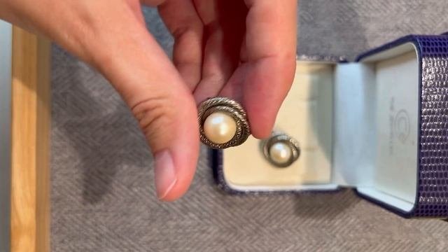 Серьги с жемчугом
