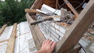 Вскрыл ПЕНОПЛАСТ через 10 ЛЕТ | ЧТО С КРЫШЕЙ? | Плесень? | Грибок? | Можно ли утеплять пенопластом?