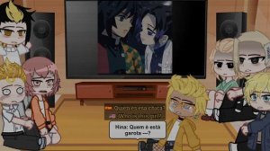 Tokyo Revengers react to Takemichi's and Hinata's future as Giyuu Tomioka and Shinobu Kocho ||1/4||