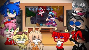 Sonic Characters React To Friday Night Funkin VS Jerry FULL WEEK // Tom’s Basement Show // GCRV