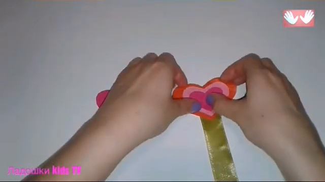 Поделка ко дню Св.Валентина Валентинки из Фетра Закладка для Книги своими Руками смотреть онлайн