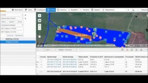 Видео инструкция. Карта полей. Определение отработанного объема, техникой в поле, в гектарах