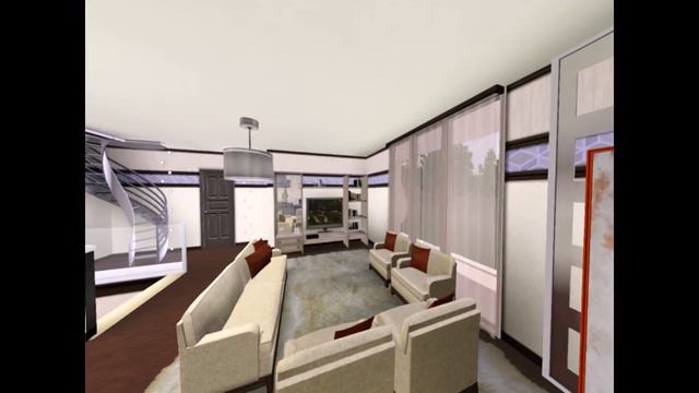 The Sims 3.Modern house "Darlayn".Современный дом"Дарлайн". смотреть онлайн