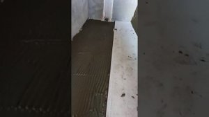 Облегченный пол из ГВЛ под плитку