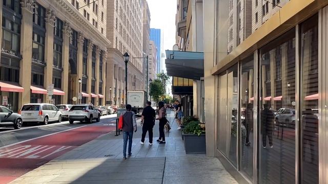 Walking Center City Philadelphia Downtown Walkthrough Reading Terminal Market Virtual Tour смотреть онлайн