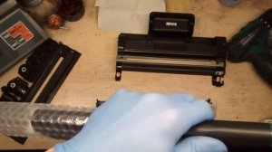 Заправка картриджа Samsung MLT-D205 SLE // Cartridge refill Samsung MLT-D205 SLE