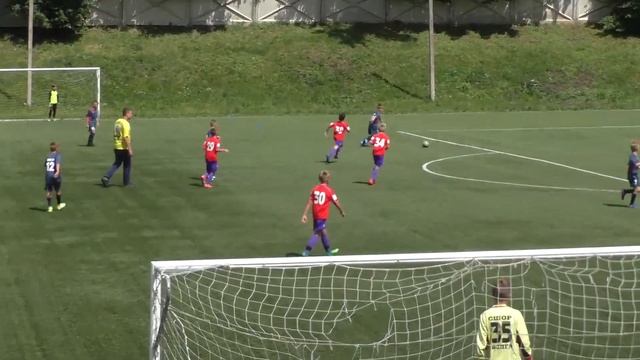 СШОР 2008 (Тверь) vs ДДТ 2007 (Удомля). 4-1. Группа. Кожаный мяч. Тверь 2018-07-02 смотреть онлайн