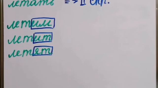 Спряжения глаголов смотреть онлайн