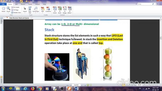 Python Data Structure Stack & Queue Part-1 Pradeep Swami