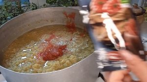 Кабачковая икра с кетчупом чили. Попробовав мою икру, все знакомые и соседи закатывают только такую