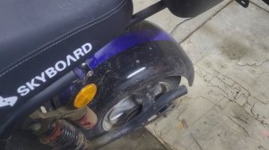 Электроскутер SKYBOARD BR30-2WD PRO FAST рекуперации нет