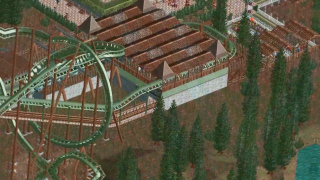 Zephyr | OpenRCT2 | B&M Flying Coaster смотреть онлайн