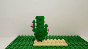 LEGO кактусы  (tutorial)