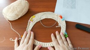 Элегантная Кофточка спицами с Регланом и ажурными вставками