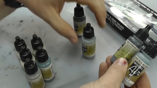 Vallejo : Air War USAF Colours "Grey Schemes" from 70's to Present : Paint Set : Product Review смотреть онлайн