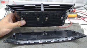 Skoda Octavia подсветка центральной консоли