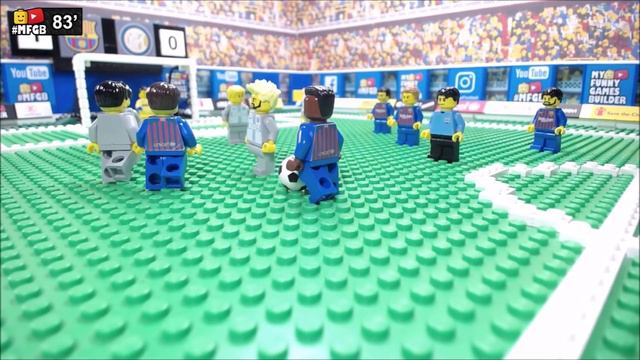 Barcelona vs Inter 2-0 • Champions League 2019 (24/10/2018) All Goals Highlights Lego Football