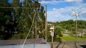 Моя Г-образная антенна