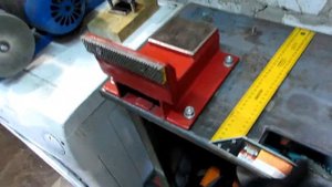 Самодельные тиски из швеллера